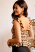 Checked Ruffle Tank